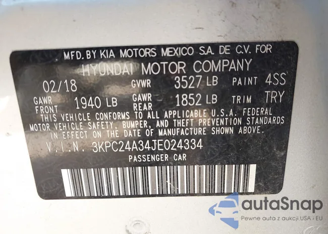 3KPC24A34JE024334: 43317673