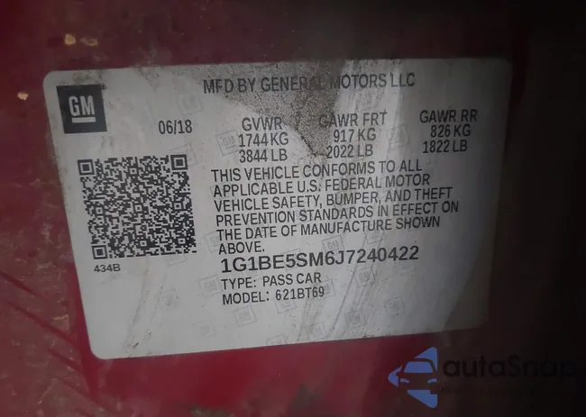 1G1BE5SM6J7240422: 43318947