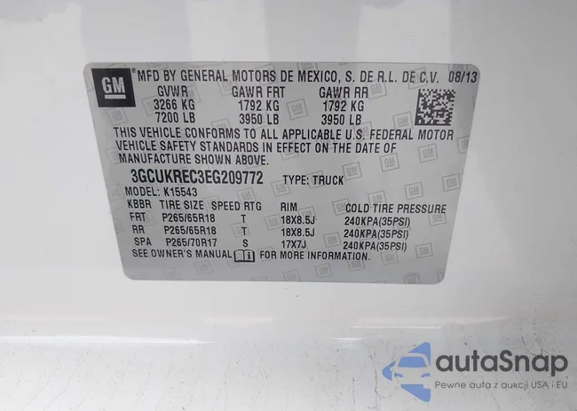 3GCUKREC3EG209772: 43318964