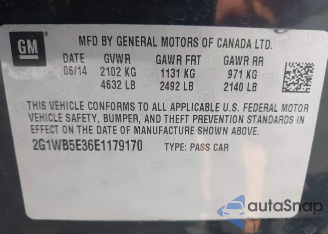 2G1WB5E36E1179170: 43319078