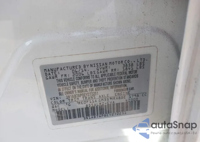 3N1AB7AP8EY272251: 43319133