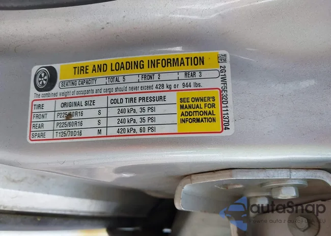 2G1WF5E32D1113704: 43318419