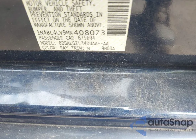 1N4BL4CV9MN408073: 43318421