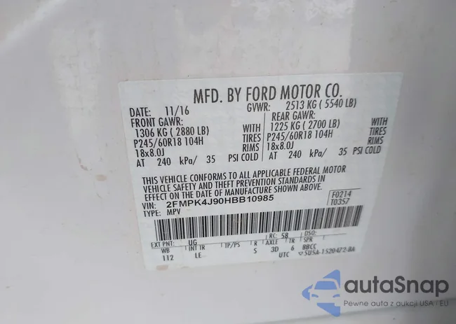 2FMPK4J90HBB10985: 43318678