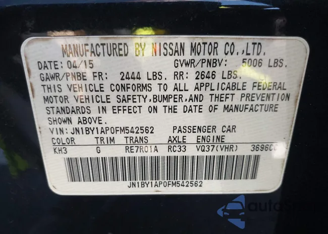 JN1BY1AP0FM542562: 43319810