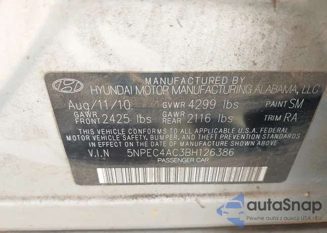 5NPEC4AC3BH126386: 43319972