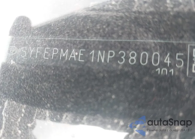 5YFEPMAE1NP380045: 43319991