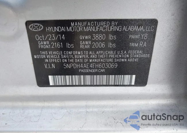 5NPDH4AE4FH603069: 43320167