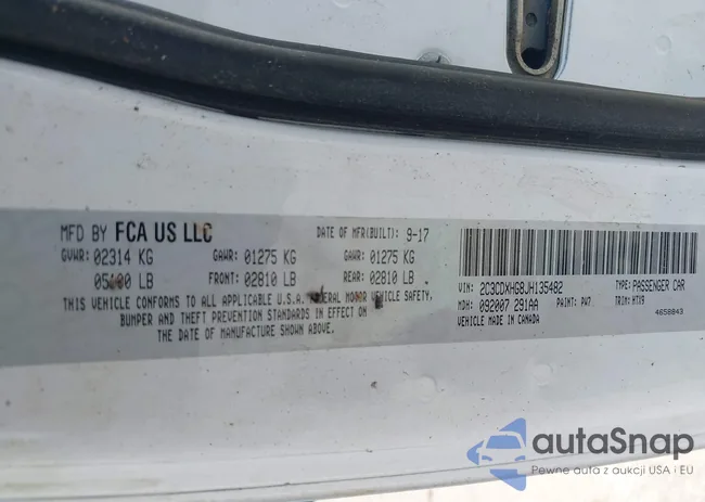 2C3CDXHG8JH135482: 43319649