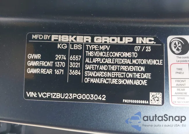 VCF1ZBU23PG003042: 43319696