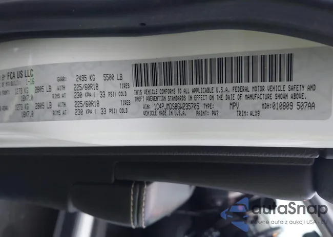 1C4PJMDB8GW235705: 43320935