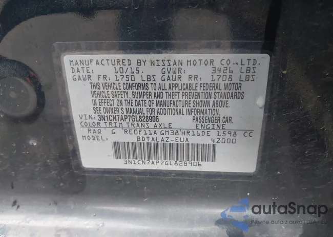 3N1CN7AP7GL828906: 43321196