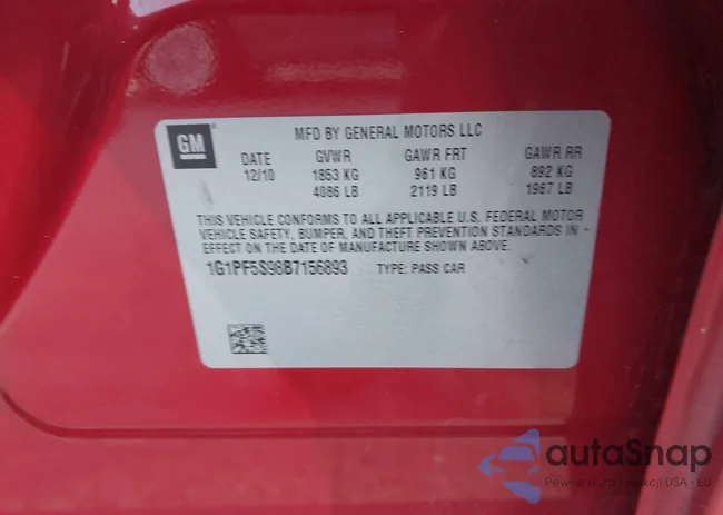 1G1PF5S98B7156893: 43320582