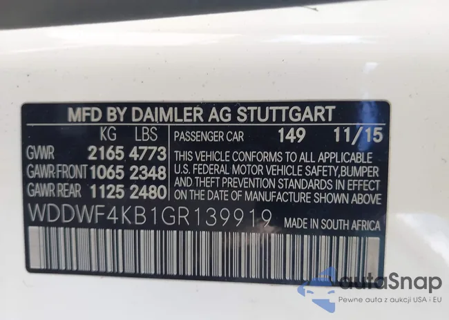 WDDWF4KB1GR139919: 43321750