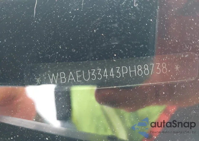 WBAEU33443PH88738: 43321988