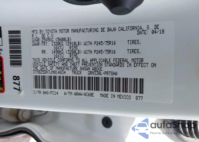 3TMBZ5DN7JM014834: 43321395