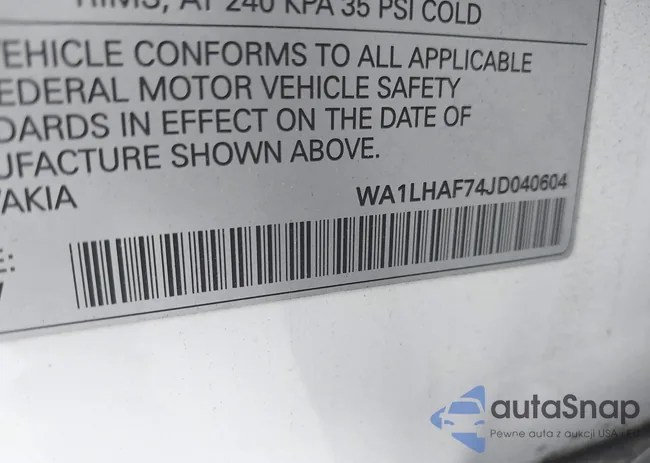 WA1LHAF74JD040604: 43323032