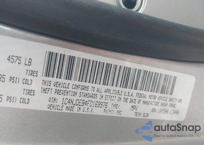 1C4NJDEB4FD169976: 43323251