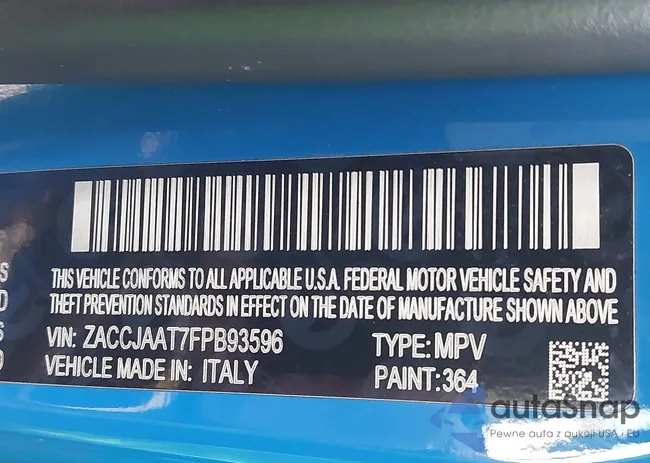 ZACCJAAT7FPB93596: 43323271