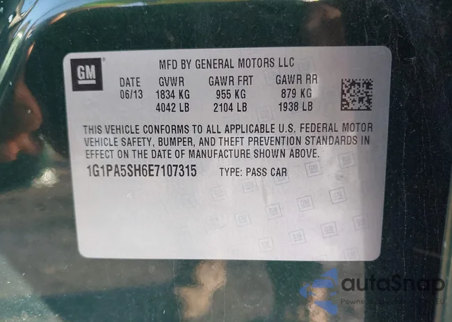 1G1PA5SH6E7107315: 43322371