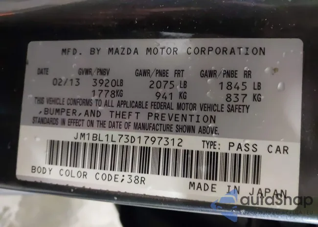 JM1BL1L73D1797312: 43322451