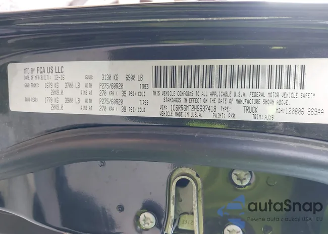 1C6RR6MT2HS637418: 43322656