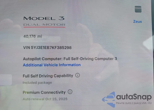 5YJ3E1EB7KF385298: 43322719