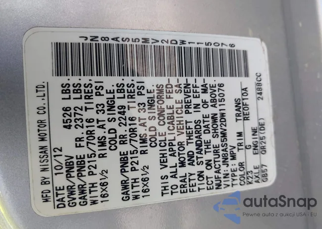 JN8AS5MV2DW115076: 43323782