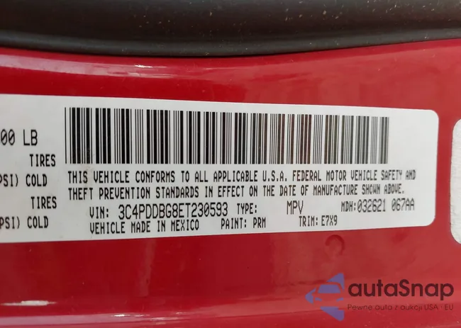 3C4PDDBG8ET230593: 43323919