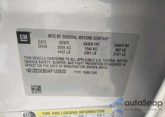 1G1ZC5EB0AF120622: 43323994