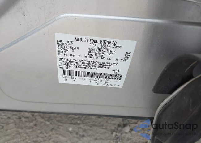 2FMPK4AP6HBC28618: 43324161