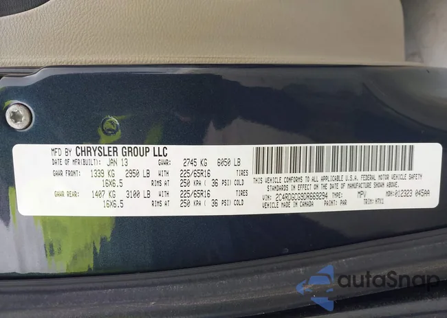 2C4RDGCG9DR669294: 43324308