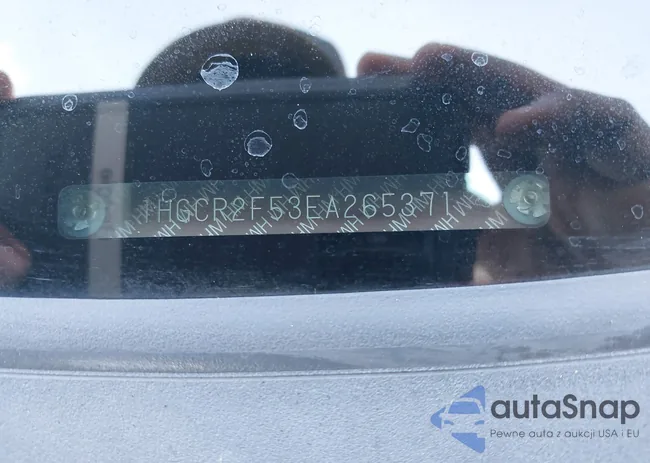 1HGCR2F53EA265371: 43323697