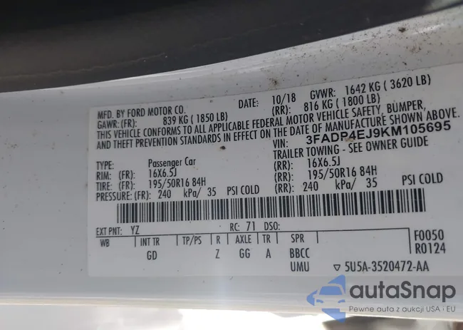 3FADP4EJ9KM105695: 43324823