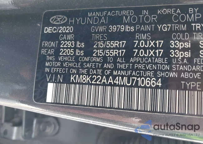 KM8K22AA4MU710664: 43324960