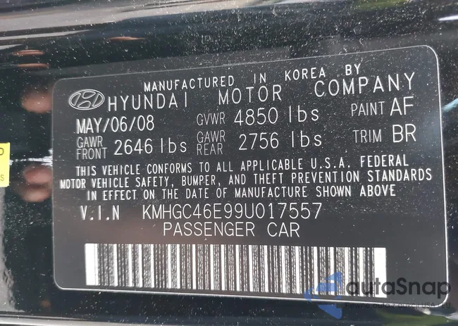 KMHGC46E99U017557: 43324510