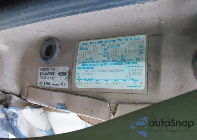 1FTEF14Y8KNA65534: 43324553