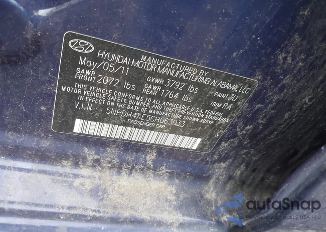 5NPDH4AE5CH063033: 43325926