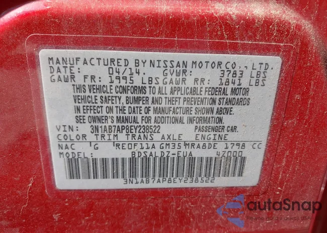 3N1AB7AP8EY238522: 43326020