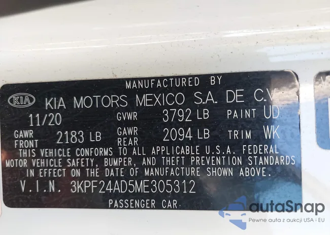 3KPF24AD5ME305312: 43326048