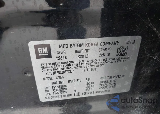 KL7CJMSBXJB674367: 43326293