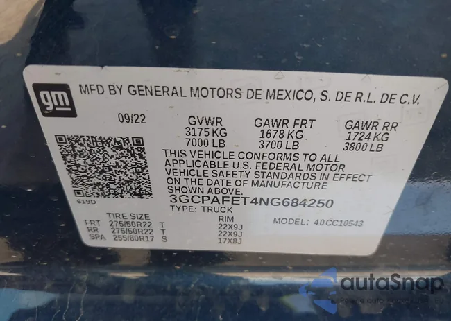 3GCPAFET4NG684250: 43325384