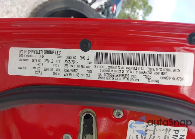 1C6RR6GT5ES298399: 43325480