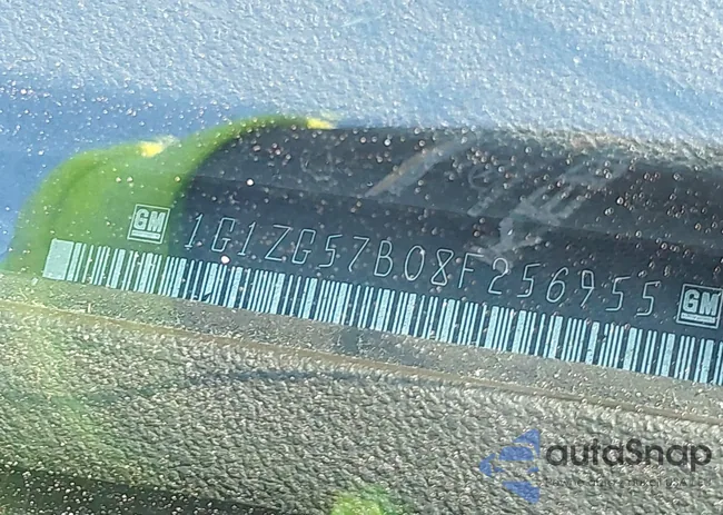 1G1ZG57B08F256955: 43325678