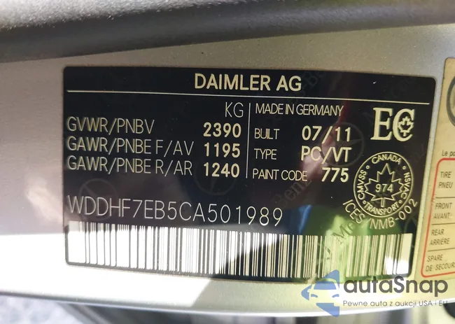 WDDHF7EB5CA501989: 43326335