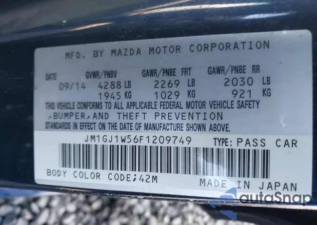 JM1GJ1W56F1209749: 43326469