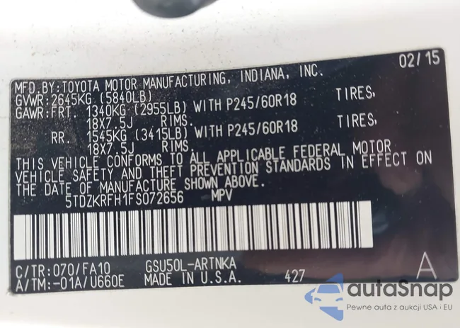 5TDZKRFH1FS072656: 43326516