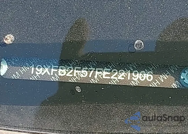 19XFB2F57FE221906: 43326565