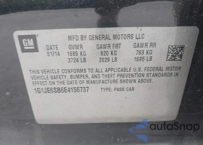 1G1JE6SB6E4156737: 43326599