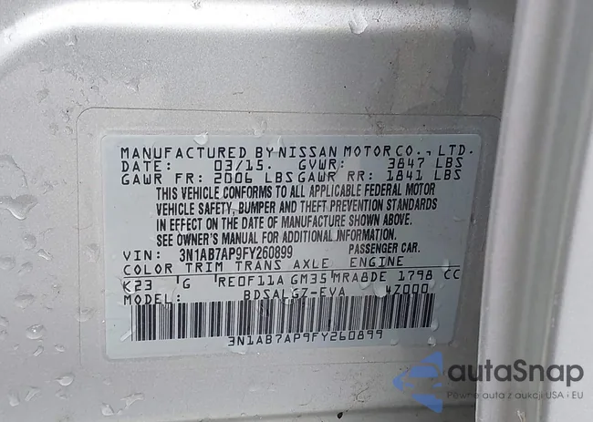 3N1AB7AP9FY260899: 43326717